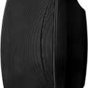 Monoprice WS-7B-62-B 6.5in. Weatherproof 2-Way 70V Indoor/Outdoor Speaker for Use in Whole Home Audio Systems, Restaurants, Bars, Retail Stores, Patio, Poolside, Garage, Black (Each)