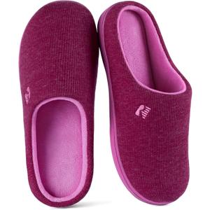 RockDove Women's Original Two-Tone Memory Foam Slipper (9-10)
