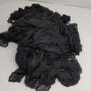 12 Pack Black Cheesecloth Table Runner 10ft Boho Gauze Fabric Cheese Cloth Table Runner 35 x 120 Inch Rustic Sheer Runner for Romantic Wedding Decor Baby Shower Party Table Centerpiece Decoration