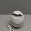 Blufree Floating Pool Speaker With Lights, Portable Bluetooth IP68 Waterproof Hot Tub Speaker for Outdoor Sports Home Party, Louder Volume, Rich Bass, Mic, 82 ft Wireless Range (White)