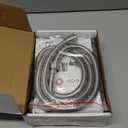 Handheld Bidet Sprayer for Toilet, Filtered Bidet Sprayer with 2-PCS Filters for Hard Water, Bidet Attachment for Toilet Stainless Steel Spray, Brushed Nickel