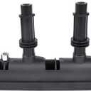 D521C 55579072 Ignition Coil Pack Compatible with 2011-2020 GM Chevy Buick Cruze Sonic Trax Volt Encore Cadillac ELR L4 1.4L 25198623 25195107
