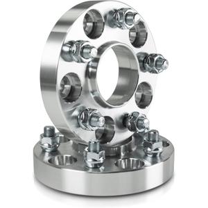 20mm Hubcentric Wheel Adapters 5x114.3 to 5x120, 5x114.3 (Hub) to 5x120 (Wheel), Compatible For Honda Acura Only With 64.1mm Center Bore -Allow your vehicle to use 5x120 Wheels (2pcs m12x1.5 Studs)