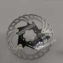 IIIPRO Bike Brake Floating Disc Rotor 140mm 160mm 180mm 203mm with 6 bolts, Mountain Bike MTB BMX Steel Aluminum Brake Disc Rotors Black Red Blue Gold Dazzle