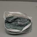 MAXIJIN Velvet Ottoman Cover Rectangular Stretch Square Ottoman Covers Slipcover Rectangle Washable Foot Stool Cover Thick Storage Protector with Elastic Bottom (Ottoman Small, Pea Green)