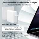 2 x Mac Book Pro Charger - 96W USB C Charger Fast Charger for USB C Port MacBook pro & MacBook Air, ipad Pro, Samsung Galaxy and All Type C Device, 6.6 ft USBC Cable Included
