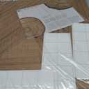 Soon Global Acoustical Wall Panels, 6-Piece 23.62 X 23.62 Inches Art Acoustic Panels, Decorative Acoustic Panels, Acoustic Wall Panels, Sound Absorbing Wall Art, Arcadian Vortex, 72 X 48 Inches