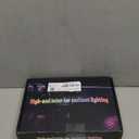 Interior Car LED Strip Lights, Acrylic LED Lights for Car with Dynamic Dreamcolor Chasing, Ambient Lighting Kits Music Sync Wireless APP and RF Remote Control (10 in 1) (10 pieces (dimensions not specified))