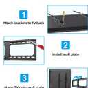 Tilt TV Wall Mount Fits 16-24" Studs, Holds 37-86" TVs up to 132 lbs, Max VESA 600x400mm - by USX STAR