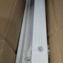 LOTUS & WINDOWARE Cordless Mini Blind, 1" Vinyl Slats, 23" Wide x 72" Long - White, Window Blinds for Home and Office, Interior Door Blinds - Light Filtering