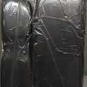 Universal Golf Cart Black Seat Bottom & Seat Backrest Compatible with Yamaha,EZGO TXT/RXV/ST, Club Car DS & Precedent and Other 4 Passengers(2+2) Golf Cart Rear Flip Seat