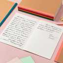 30 Pack Lined Notebook Journals Bulk, A5 College Ruled Composition Notebook, 8.3x 5.5,Kraft Cover with Rainbow Spines, 15 Colors 60 Pages for School Office Travel