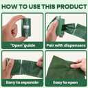 Poop Bags for Dogs - 40% Plant-Based, Extra Thick 9x13 Inch Dog Poop Bags RollsLeakproof Waste Bags (270 Counts with Dispenser)