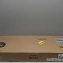 Huuger 47.2 Inch Entryway Table with Marble Top, Modern Console Sofa Table, Accent Table with Shelves, for Entry, Hallway, Entrance, Foyer, O-Shaped Metal Frame, White Marble & Gold