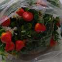 10 Pcs Artificial Strawberry Branches for Decoration Fake Strawberry Stems Simulated Plant Picks for Floral Arrangements Home Wedding Birthday Party Table Decor DIY Craft Gift