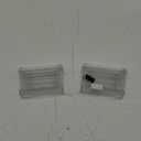 Vicenpal Outdoor Business Card Holder Clear Wall Mount Acrylic Business Card Box Included Peel and Stick for Office Store Trucks Wall Outdoor 4.25 x 1.46 x 2.87 inch(2 Pieces)