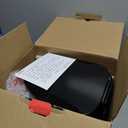 Mueller 12-Cup Drip Coffee Maker - Borosilicate Carafe, Auto-Off, Reusable Filter, Anti-Drip, Keep-Warm Function, Clear Water Level Window Coffee Machine, Kitchen Essentials & Accessories (Black)