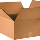 PARTNERS BRAND 16 x 16 x 8 Corrugated Cardboard Boxes, Medium 16"L x 16"W x 8"H, Pack of 25 | Shipping, Packaging, Moving, Storage Box for Home or Business, Strong Wholesale Bulk Boxes