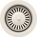 BLANCO 203439 Metal Basket Strainer, Soft White