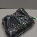 GREAIDEA Mid Rise Barrel Jeans for Women Wide Leg Mid Waist Cropped Cotton Pants Y2k Baggy Boyfriend Jeans with Pockets (X-Small, Iconic Black)