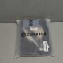 ZenRich Shockproof Case for iPad 9th/8th/7th Generation 10.2 inch 2021/2020/2019, Heavy Duty Rugged Case with Pencil Holder/360 Rotating Kickstand/Handle/Carrying Strap, Black