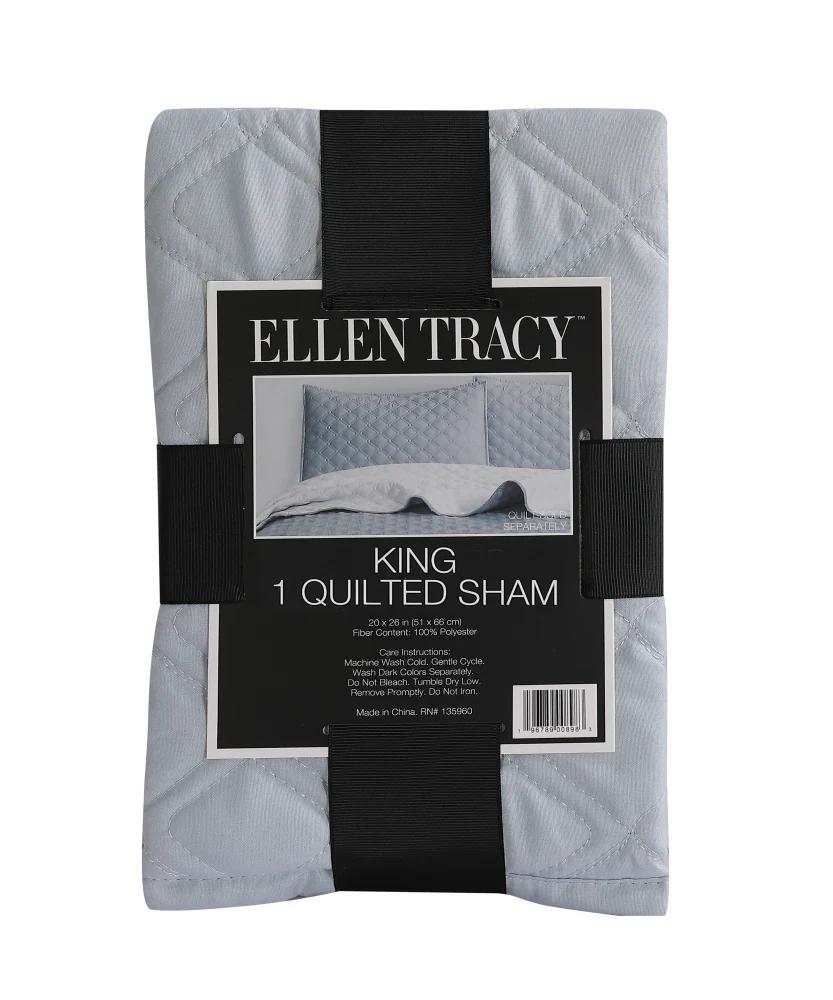 Ellen Tracy™ Solid Single King Quilted Sham