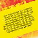4 x Slim Jim Smoked Meat Sticks, Spicy Flavor, 6g Protein Per Serving, Snack Size, 0.28 oz. (14 Count) (EXP 08/15/26)