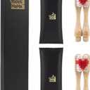 4 Bamboo Replacement Heads, BPA-Free Soft Tapered Bristles, Microplastic-Free Toothbrush Heads