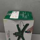 (2025 Upgrade) Rotating Christmas Tree Stand with Remote Control, Stable 360 Revolving Tree Base Stand, Up to 7.5ft 90lb. Adjustable Christmas Tree Holder for Xmas Tree, Artificial Tree (Green) (PureSpin)