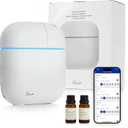 Hotel Collection Diffuser,2000 Sq Ft,Smart Button Timer,Ambient Light,Enhanced Fan,Desktop or Wall-Mount,Bluetooth App,Waterless Essential Oil Diffuser,Cold Air Machine for Home - White