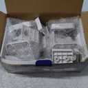 WdtPro Solar Lights Outdoor Motion Sensor, 3500LM Bright Solar Flood Lights Outdoor, Adjustable & Upgrade Glass Panel, Wireless LED Solar Powered Security Spot Lights Waterproof for Yard-2Pack, White