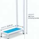 Bath Step with Handle Non Slip Surface Sturdy Aid Bathroom