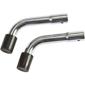 Medline Excel 2000 Wheelchair Rear Anti-Tip Devices - Safety Enhancing Wheelchair Accessories - Prevents Tipping for Secure Mobility - 1 Pair