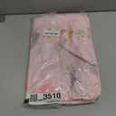 Honeydak 4 Pcs Silly Goose Birthday Party Tablecloths Pink 1st Baby Shower Gingham Table Cover Disposable Plastic Tablecloths Goose Theme Party Supplies for 1st Boys Girls Summer Decorations, Pink