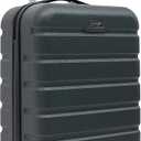 Wrangler 22" Hardside Spinner Carry-On Luggage, Olive