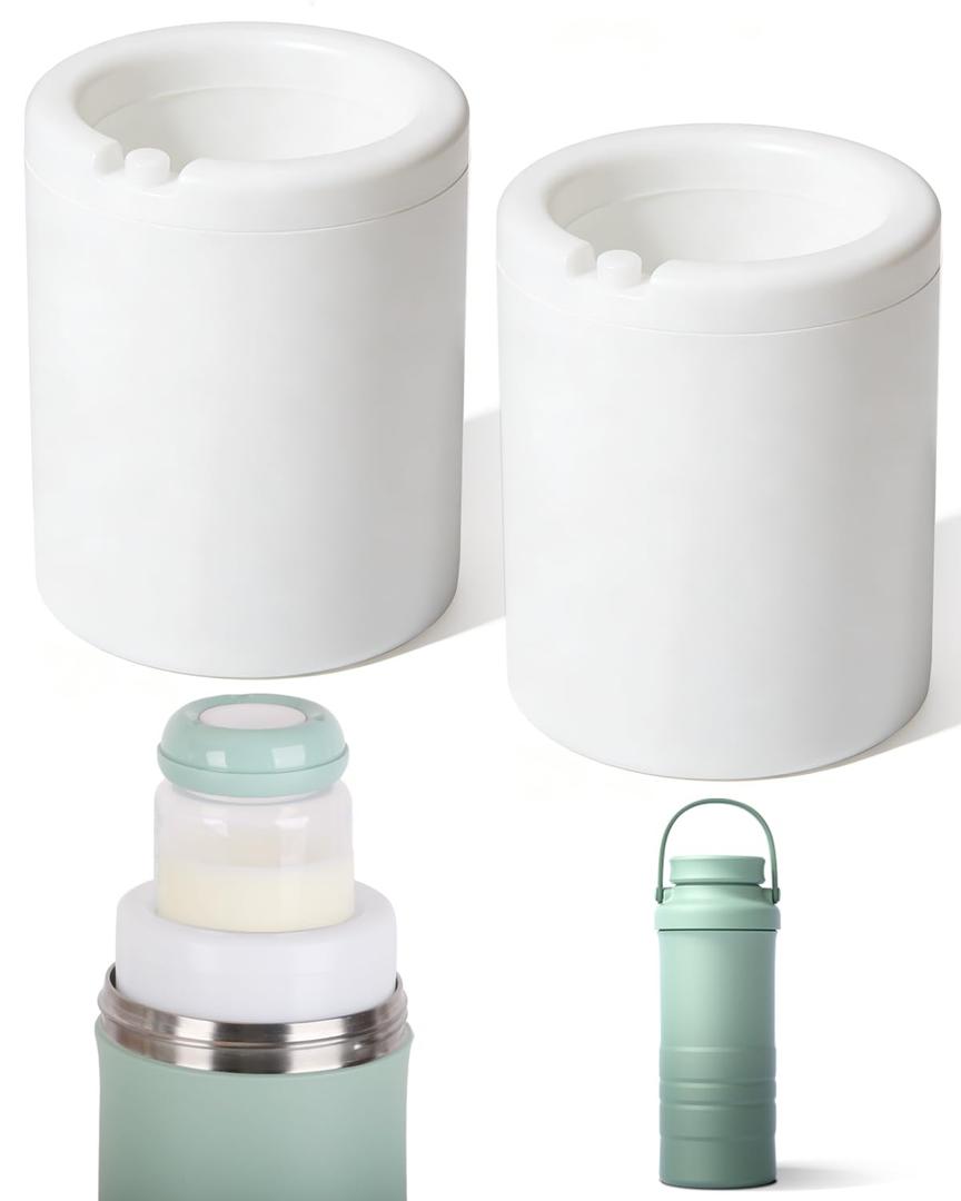 2-Pack Replacement Cooling Gel Tubes for Momcozy 22oz Breast Milk Cooler, Reusable Freezer Pack Inserts, Ice-Free No-Mess, Accessories for Momcozy Breast Milk Cooler