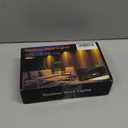 Incamity Fence Lights Outdoor 10 Pack, Waterproof IP65 Deck Lights with 3 Modes High Brightness LED Step Lights for Outside, Backyard, Railing, Patio, Pool, Garden