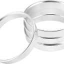 X AUTOHAUX 4pcs OD 56.1mm to ID 54.1mm Aluminum Alloy Car Hub Centric Rings Wheel Bore Center Spacer