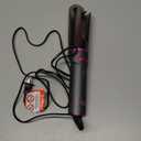 Negative Ion Automatic Rotating Curling Iron – Smart Tangle-Free, Dual Voltage, Anti-Scald, Portable Ceramic-Coated Auto Hair Curler for Travel & Home Use（1inch