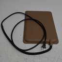 K&H Pet Products Thermo-Peep Heated Chicken Pad for Brooders and Chicken Coops, Warming Chick Nesting Pad Coop Accessory Mat, Heat Lamp Alternative, Safety Listed - Petite 9 X 12in Tan 20W