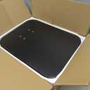 GOYLSER C Shaped Tv Trays Living Room End Table End Stand, Black Minimalist Wooden c Table for Sofa, Height Adjustable Tv Tray Tables Swivel Side Table for Dinner Eating