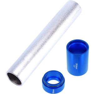 Bike Fork Crown Race Setting Tool - Bike Headset Base Spacer Install Tool,Aluminum Alloy Bicycle Front Fork Setter Driver Kit Bike Headset Front Fork Setter Bicycle Repairing Tool