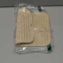 uxcell Silicone Dish Drying Mat, 9" x 12" Silicone Trivets for Hot Pots and Pans Dish Drainer Mat Heat Resistant Non-slip Dish Drying Pad for Kitchen Counters, Beige