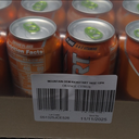 Mountain Dew Kickstart, Orange Citrus, 92mg Caffeine, Vitamins B & C, 80 Calories, 5% Juice, 16 Fl Oz (Pack of 12), BBD 11/11/2025
