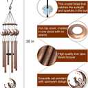 Wind Chimes with Sympathy Wind Spinner,Outside Garden Decor Gifts for Women Mom and Grandma,Memorial Wind Chimes for Loss of Loved One Prime,Bereavement/Sympathy/Memorial Gift (Cats)