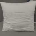 MIULEE Throw Pillows Inserts, Pack of 2 18x18 Inch 100% Virgin Fiber Filling Bed Couch Pillows