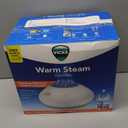 Vicks Warm Steam Vaporizer & Humidifier 1.5 Gallon Tank for Small and Medium Rooms, Night Light, Works with VapoPads and VapoSteam