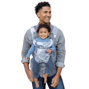 Infantino Flip Advanced 4-in-1 Baby Carrier - Ergonomic, Convertible, Face-in and Face-Out Front and Back Baby Carrier for Newborn to Toddler 8-32 lbs, Camo (Camo)