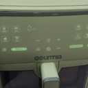 Gourmia 8 Qt Air Fryer, 8 Presets with Digital Display, FryForce 360° Technology, Easy View Window & Interior Light, Dishwasher Safe Basket, Green