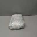 25Pcs Clear Vinyl Zippered Storage Bags - Blanket & Bed Sheet Organizer for Closet Linen & Sweater (16*12*4 inches(10Pcs)&10.5*10.5*2.4inches(15Pcs))